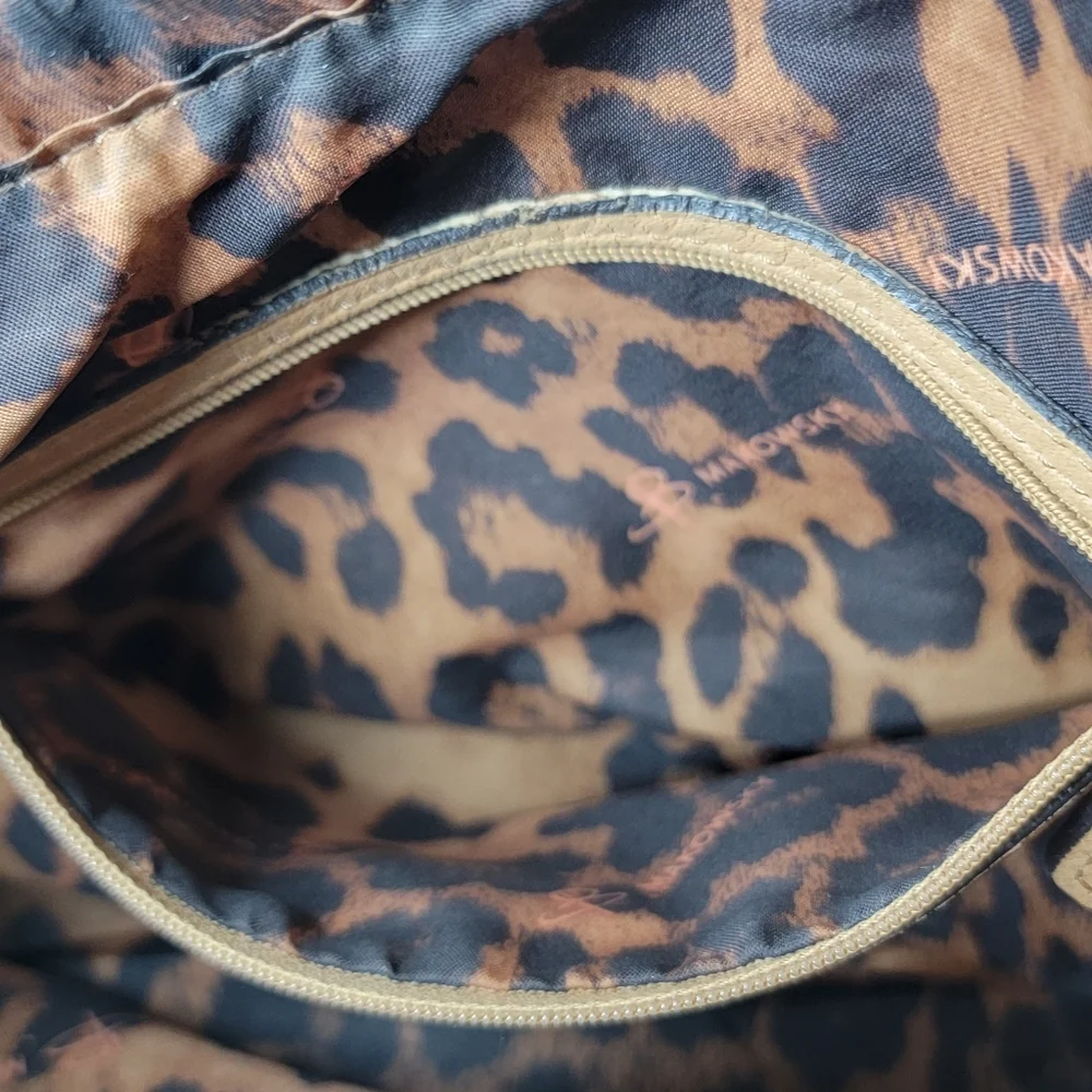 Tan B. Makowsky‎ Leather Satchel P21